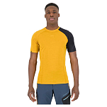 Karpos 2531051-113-S Базовый слой с коротким рукавом Dinamico Merino 130 Желтый Golden / Black S