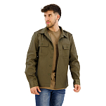 Brandit 4102-1-5XL Рубашка с длинным рукавом US Зеленый Olive 5XL