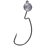 BKK AKEA1650 Джиг-головка Silent Chaser 1X EWG Round  Grey / Black 10.6 g