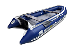 Надувная лодка ПВХ, SOLAR-430 Super Jet tunnel, серый SLR430jet_super_grey