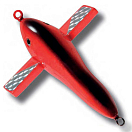 Купить Salper 75EXBA015 Trolling Teaser 15 Cm Красный  Red / Black 7ft.ru в интернет магазине Семь Футов