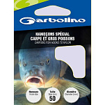 Garbolino competition GOMAD0713-L14H14 Coup Special Carp связанный крючок нейлон 14 Серый 14 