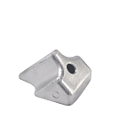 Enrico polipodio 2626206 OMC 4-8HP Анод из цинковой пластины Motors Bee Nest  Silver 30 x 27 mm 