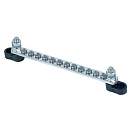 Купить Bep marine DBE-263 Одиночная шина 12x 4 mm Screw Terminal 2x 6 mm Input Stud 100A No Covers Bulk Black 7ft.ru в интернет магазине Семь Футов