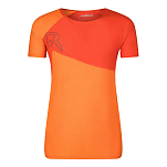 Rock experience REMT02101-C953-M Базовый слой с коротким рукавом Rainer 2.0 Оранжевый Cherry Tomato / Persimmon Orange M