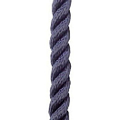 Купить Poly ropes POL1166042132 110 m Улучшенная веревка из полиэстера Серый Blue 32 mm  7ft.ru в интернет магазине Семь Футов