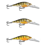 Live target YPJ98D106-UNIT Yellow Perch Floating Шарнирный гольян 98 mm 20g Золотистый Florescent / Matte