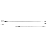 Savage gear 61770 Titanium Trace 1x7 30 cm Черный  0.40 mm