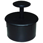 T-h marine 232-UG1DP Утилита Grommet Черный  Black 3-3/8´´ 