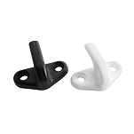 Nuova rade 0808772N Крючок из ПВХ Серебристый Black