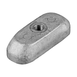Цинковый анод Tecnoseal 01210-1 48x18x12мм резьба M6 пластинчатый для двигателей Suzuki 6-15лс