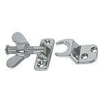 Foresti & suardi 4848688 Пробка люка из хромированной латуни Silver 37 x 15 mm 