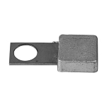 Цинковый анод Tecnoseal 00170 86x40x15мм пластинчатый с креплением из нержавеющей стали для буя