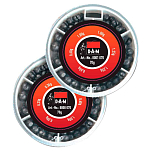 DAM SVS8000070 Lead Assortment Fine Коробка для снастей Серебристый Black / Red