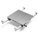 Zwaardvis ZWA639020 T System Поддержка раздвижного стола Grey 542 x 320 x 12 mm