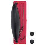 Mikado HIC089-2/0 Intro Catfish Set 3 Связанные Крючки 150 см 50 грамм Красный Black 2/0 