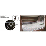 Forniture nautiche italiane 1430102 Защитная сеть  White 200 x 60 cm 