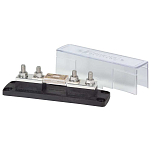 Blue sea systems 661-5503 ANL 4 Терминалы Предохранитель Блокировать Серебристый Black / Silver