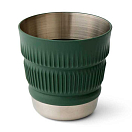 Купить Sea to summit ACK039031-052004 Detour M складная чашка из нержавеющей стали Green 7ft.ru в интернет магазине Семь Футов