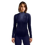 Odlo 196281-21119-xs Базовый слой с длинным рукавом Performance Warm Blackcomb Skipper Blue 30x25x2