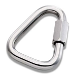Peguet 414139-unit оковы Delta Link Carabiner 2 Единицы Stainless Steel 30x20x10 6 mm
