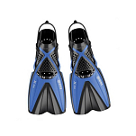 Ласты для снорклинга с открытой пяткой детские Mares X-One JR 410345 размер 24-29 синий