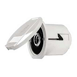 Plastimo 67212 Выход воды с круглой прямой крышкой Бесцветный White