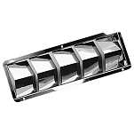 Plastimo 13357 Stainless Steel Louvered Vents Серый  Grey 325 x 111 mm 