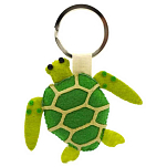 Dive inspire KR-024 Брелок для ключей с солнечной зеленой морской черепахой Зеленый Green
