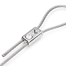 Зажим рулевого троса, хромированная бронза / Для проволоки Ø: 3 мм