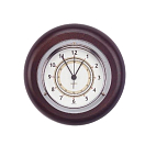 Купить Часы кварцевые судовые Termometros ANVI 30.0875 Ø160 35мм из дерева и латуни 7ft.ru в интернет магазине Семь Футов