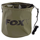 Купить Fox international CCC040 Collapsible Water Bucket Зеленый Khaki M  7ft.ru в интернет магазине Семь Футов