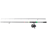 Berkley 1589307 URBN II Allrounder Вращающееся комбо Серебристый Black 2.20 m