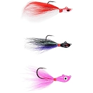 Купить Mustad BEB-4-BKSI Bucktail Big Eye 113g  Black Silver 7ft.ru в интернет магазине Семь Футов