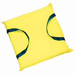 Seachoice 50-44900 Тип IV Поролоновая подушка для безопасного броска Желтый Yellow
