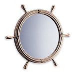 Зеркало в штурвале Foresti & Suardi 2388S.L Ø320мм из полированной латуни