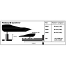 Купить Консольный кронштейн для опоры пьедестала Simrad CB1 135-240мм чёрный 7ft.ru в интернет магазине Семь Футов