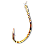 Quantum fishing 4751006 Crypton Maize 0.220 Mm Связанные Крючки Золотистый Gold 6 
