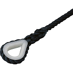 Plastimo 11768 30 m полиэфирная веревка Серебристый Black 12 mm