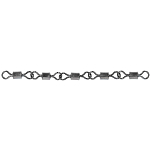 Mikado AMA-J-004-01 Jaws Fivefold Вертлюги Серебристый Silver 25 kg
