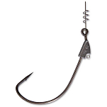 Quantum fishing 3116510 Q-Hooks Offset Big Pike Джиг-голова Черный Black Nickel 10 g 