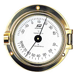 Термогигрометр-иллюминатор Plastimo 18683 Ø120/75мм 47мм из полированной латуни