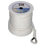 4water MR091450 50 m 3 Пряди Полиэстер Веревка Бежевый White 14 mm