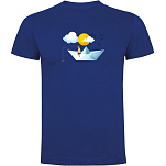 Kruskis CA65500205K199 Футболка с коротким рукавом Paper Boat Голубой Blue M