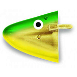 Rhino 4285205 Small Джиг-голова Золотистый  Gold Green Dolphin