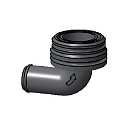 Купить Патрубок соединительный Plastimo 55767 Ø25мм 90° входной угловой с уплотнительным кольцом для ручных трюмных помп 7ft.ru в интернет магазине Семь Футов