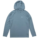 Купить Salty crew 20135576-PILBLU-M Футболка с длинным рукавом от высыпаний Mariner hood tech Pilot Blue M 7ft.ru в интернет магазине Семь Футов