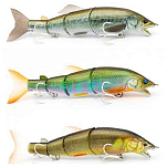 Little jack MJLJ095 Gorgon Приманка для плавания 125 mm 15.6g Золотистый 10