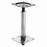 Vetus PCQF38T 38 cm Основание с резьбовым соединением для быстрой установки серии Foot Серебристый