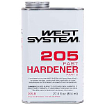 West system 205B 205 Стандартный отвердитель Бесцветный Clear 1 kg 
